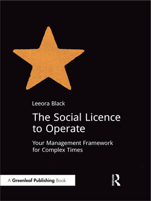 cover image of The Social Licence to Operate